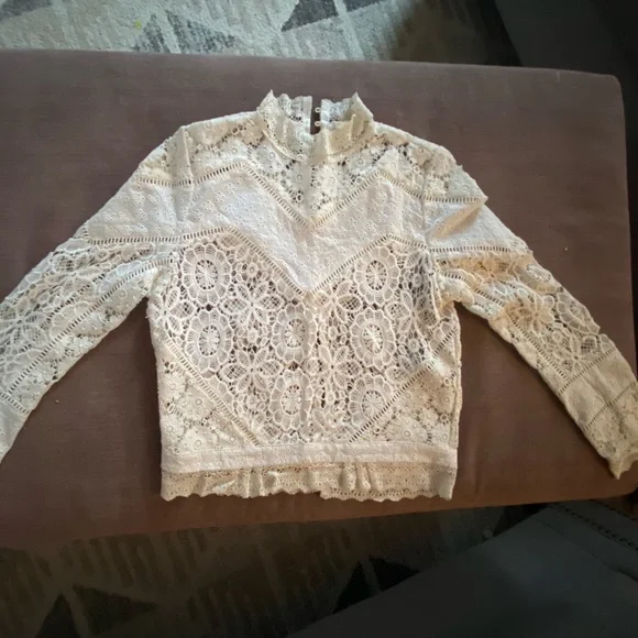 Spell | Tops | Spell The Gypsy Imperial Lace Blouse Long Sleeved 